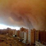 कुवैत मे धूल की सुनामी